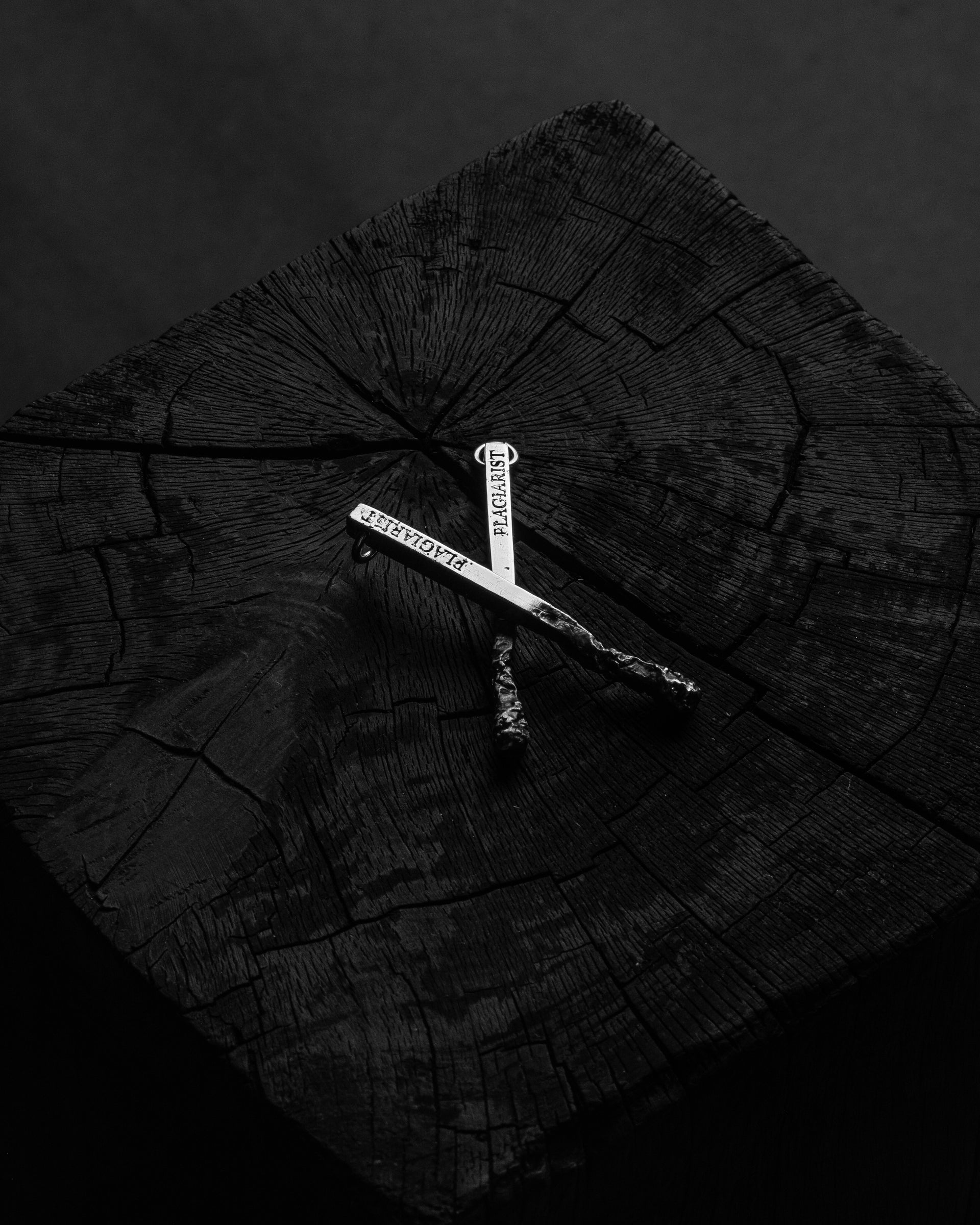 Matchstick Necklace, A work by Plagiarist